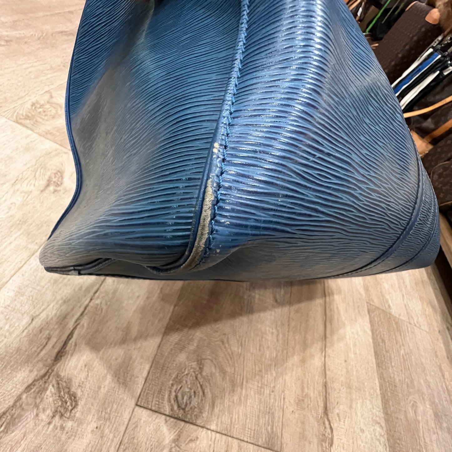 LOUIS VUITTON Keepall Epi Lether 50cm