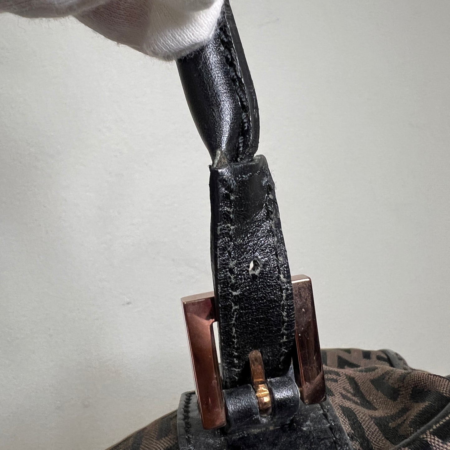 FENDI Zuccino Shoulder Bag