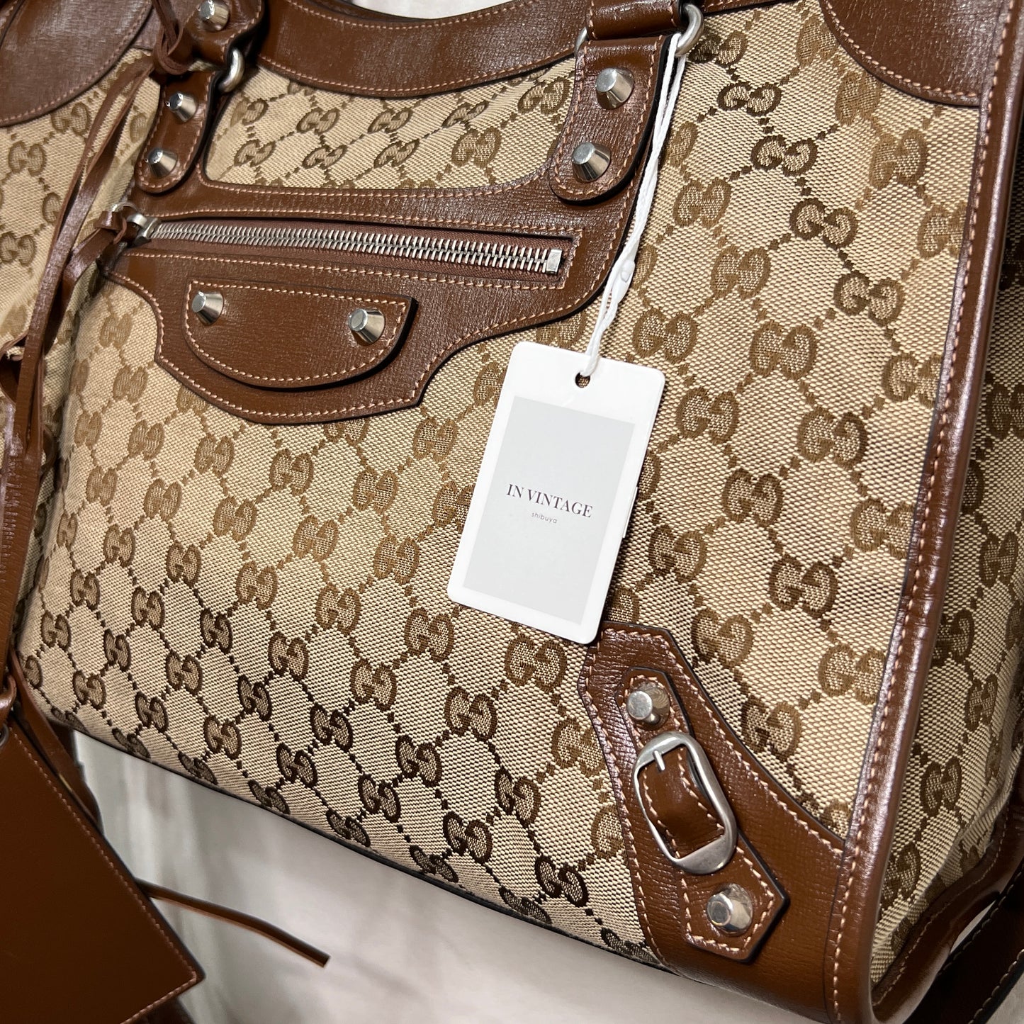 BALENCIAGA x GUCCI City Bag