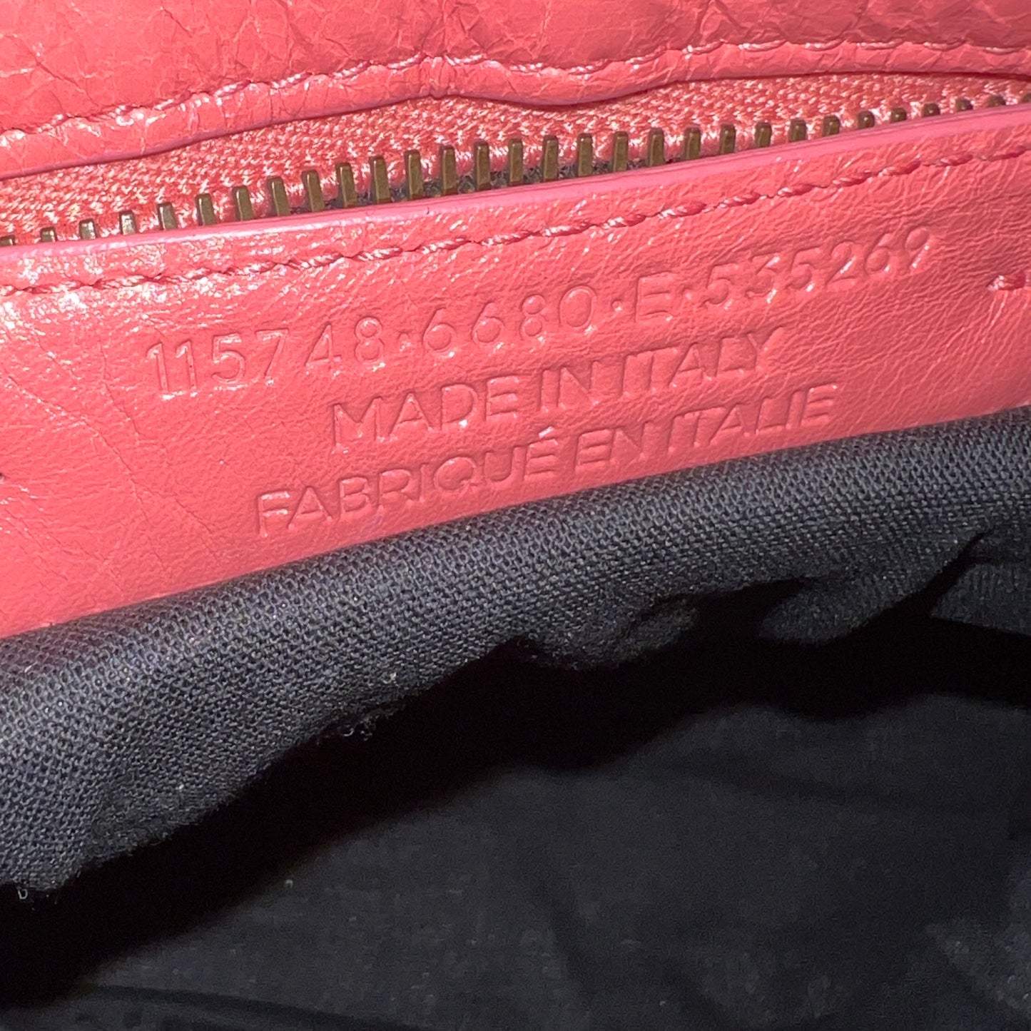 BALENCIAGA Pink City Bag