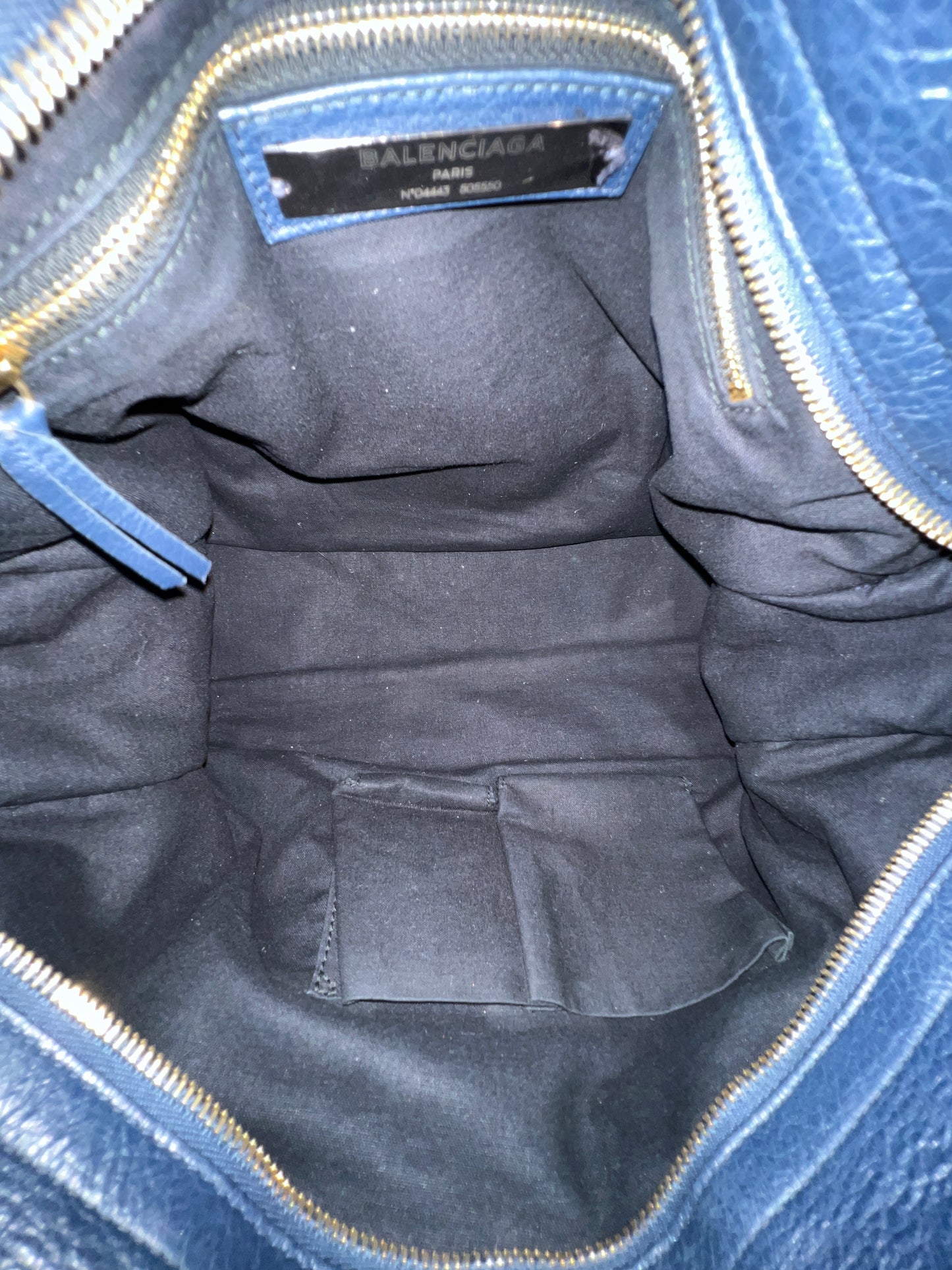 BALENCIAGA City Medium Navy