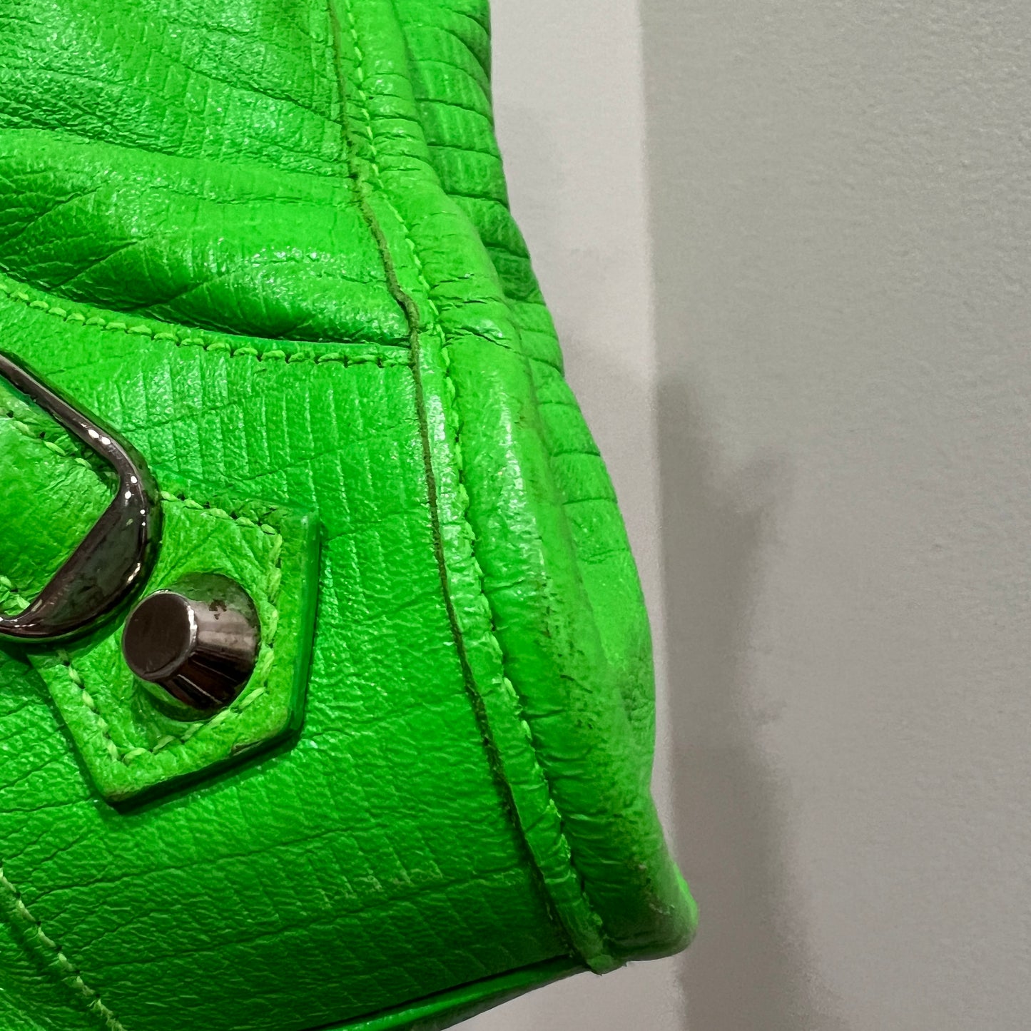 BALENCIAGA Lizard leather City Bag