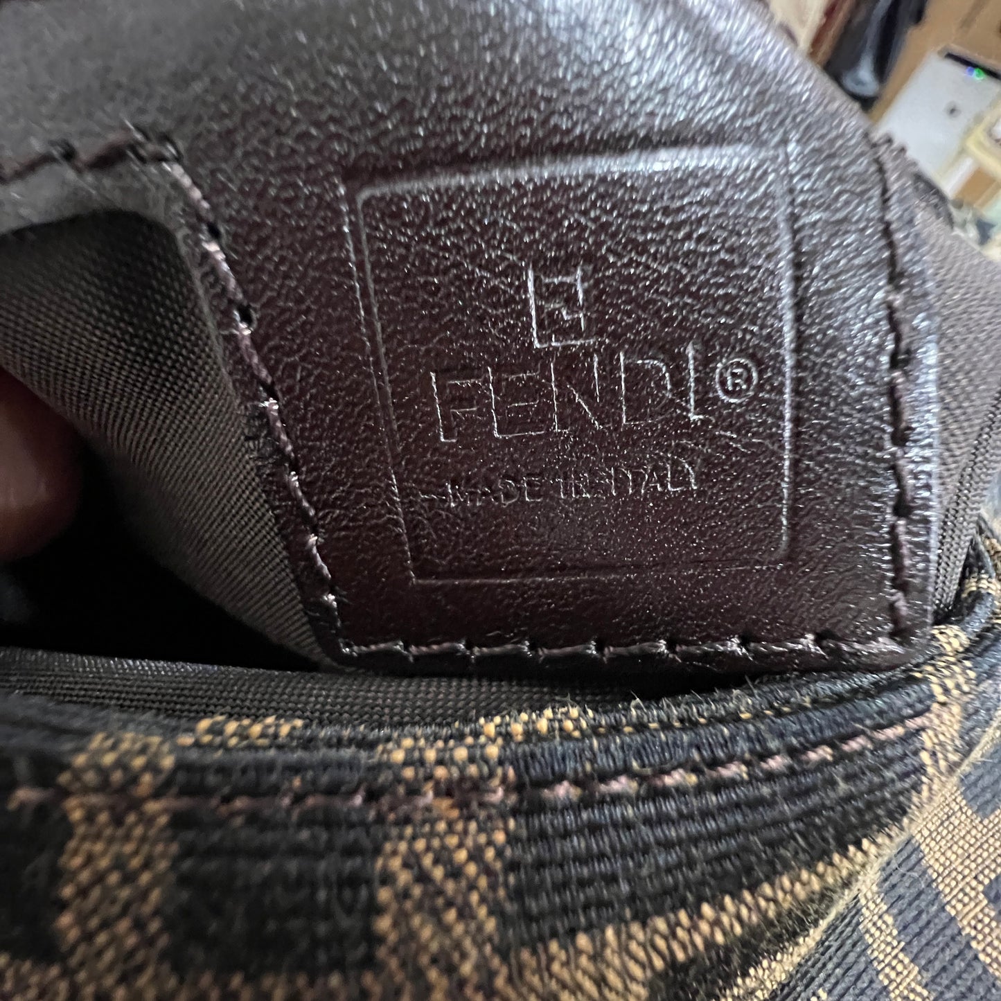 FENDI Baguette Silver Hardware