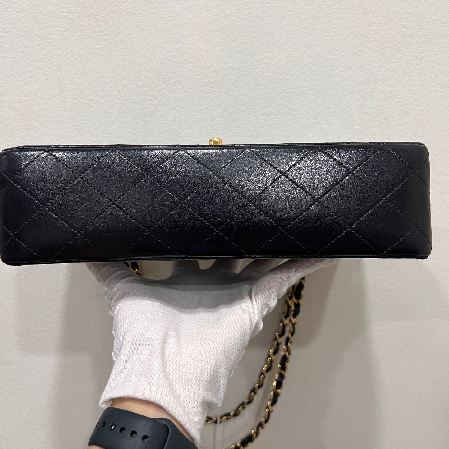 CHANEL Classic Double Flap 24k Gold 1991-1994