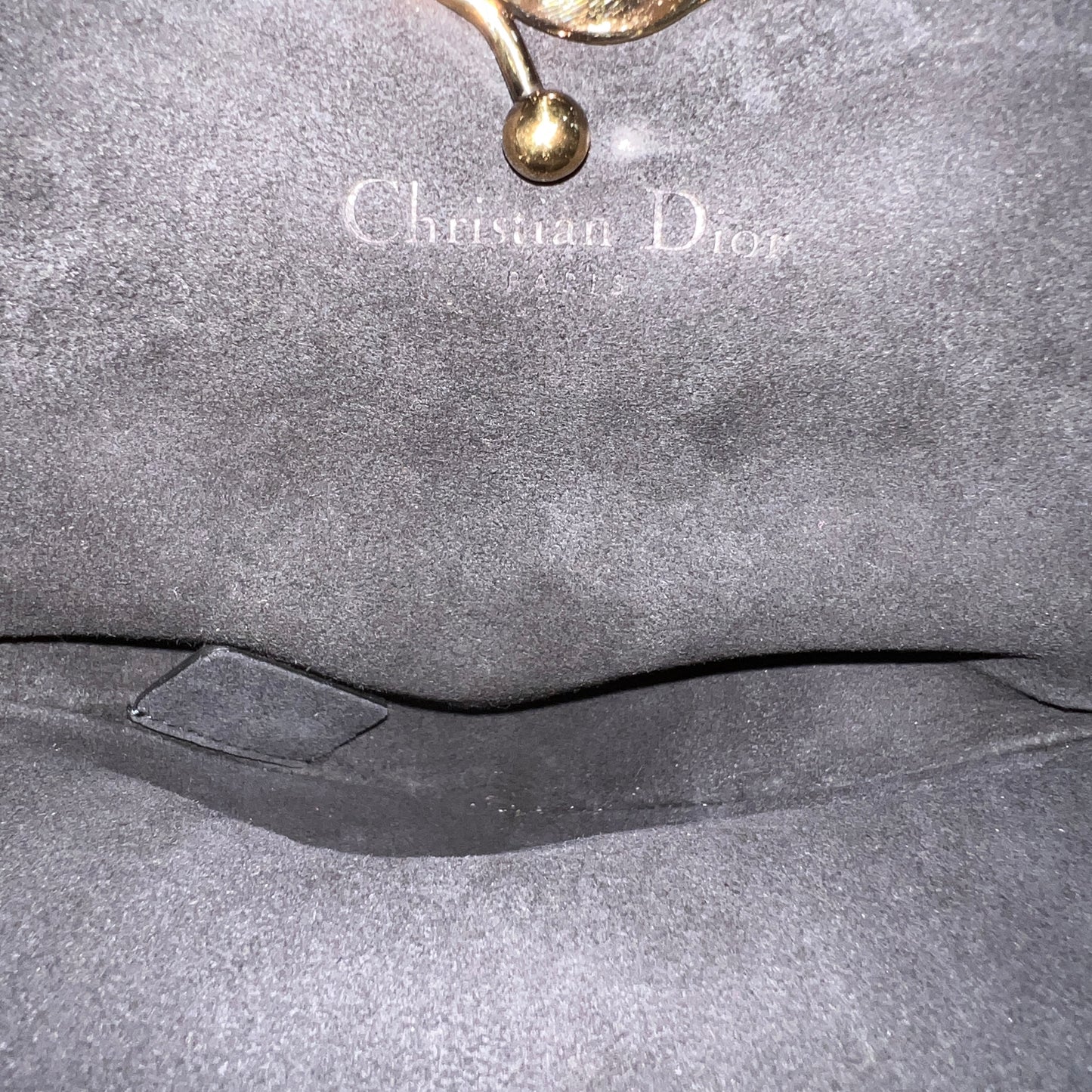 DIOR Rare Vintage Heart Chain Bag