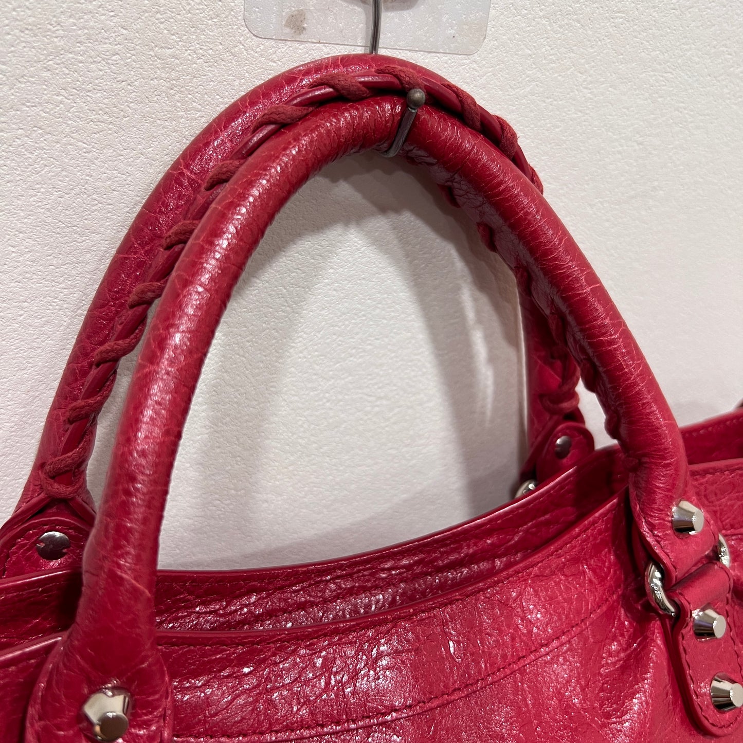 BALENCIAGA City Bag Medium Red