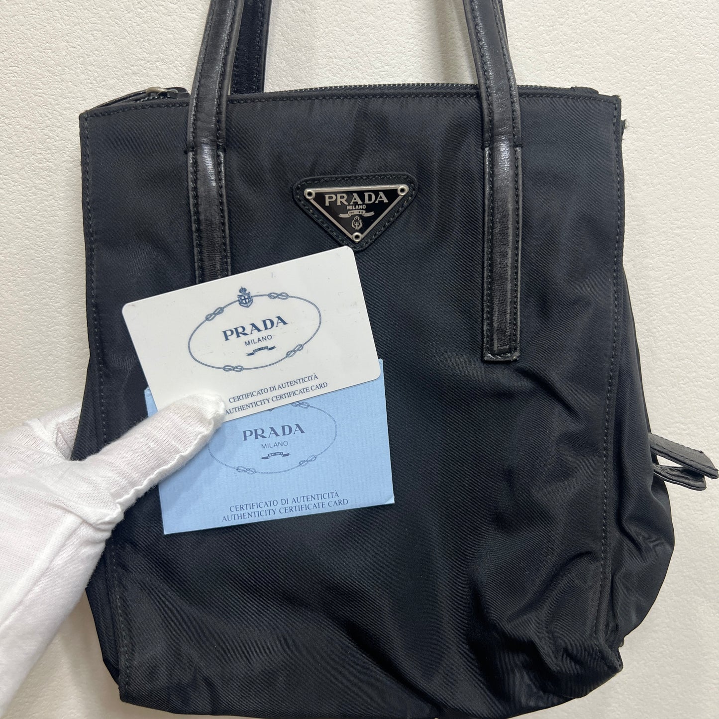PRADA Tessuto Nylon Handbag