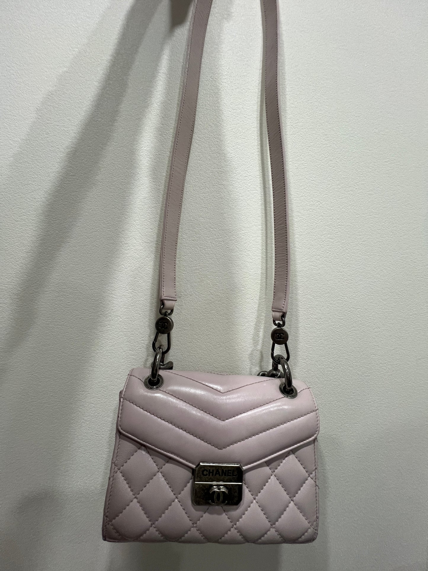 CHANEL Mini Mad About Quilting Pink Flap
