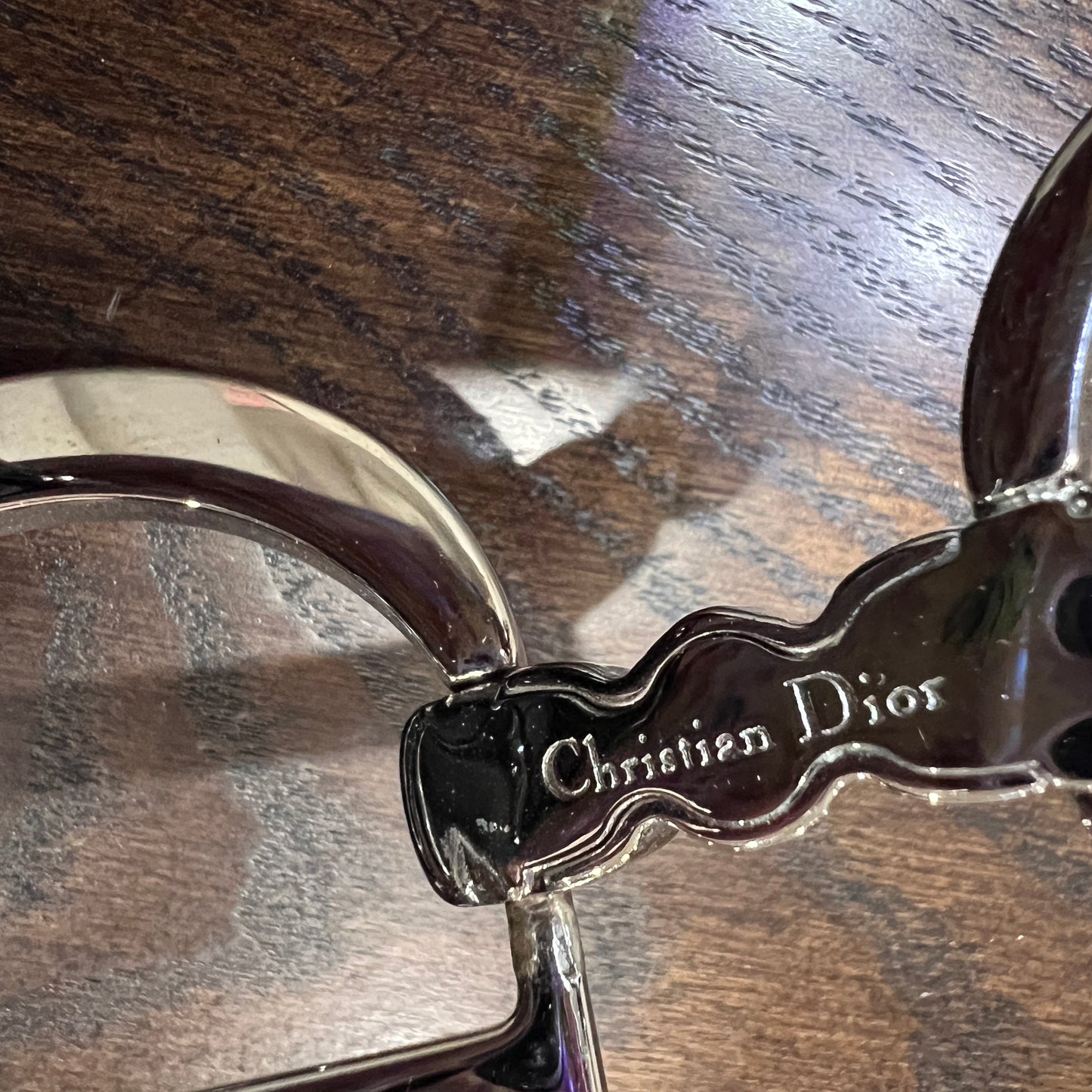 DIOR Black Saddle Bag