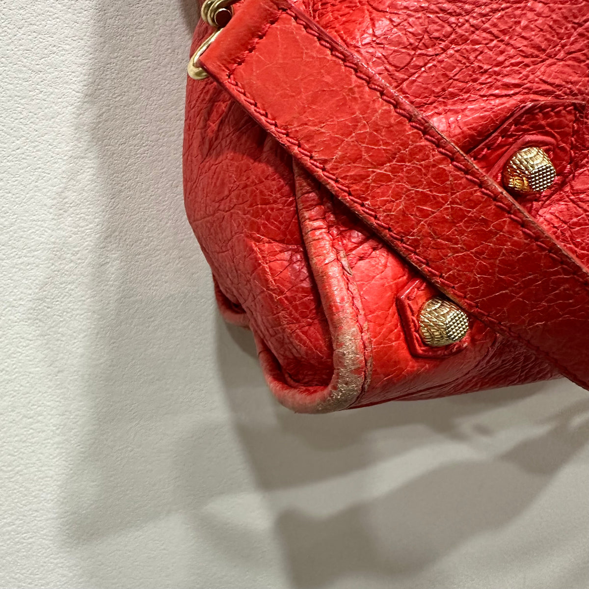 BALENCIAGA City Bag Medium Gold Hardware