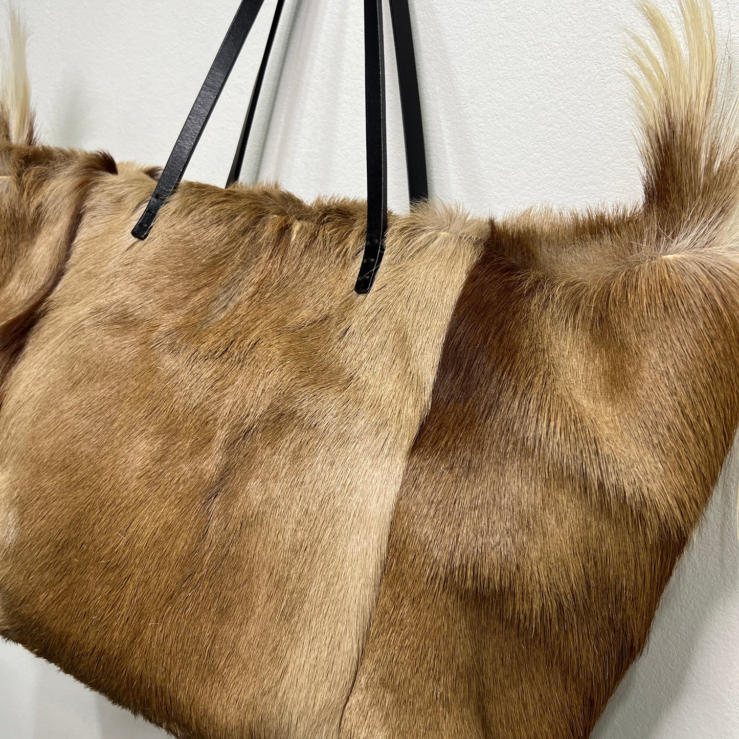 FENDI Pony Hair Shoulder Bag