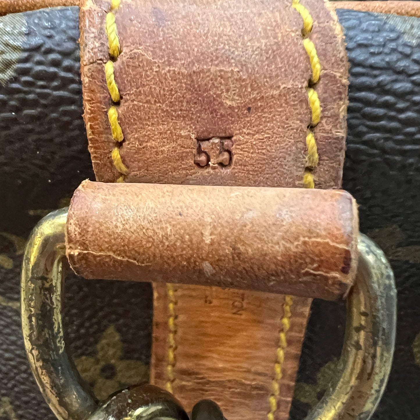 LOUIS VUITTON Keepall 55cm w/ strap