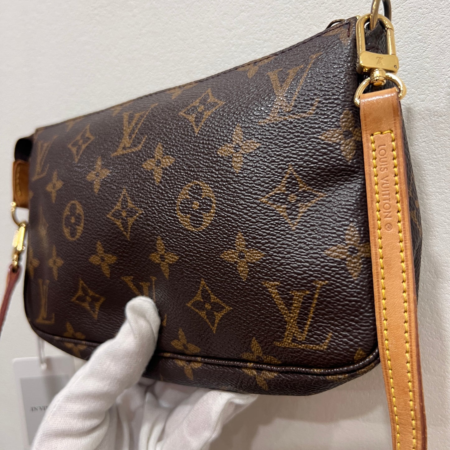 LOUIS VUITTON Accessory Pouchette w/ Long Strap