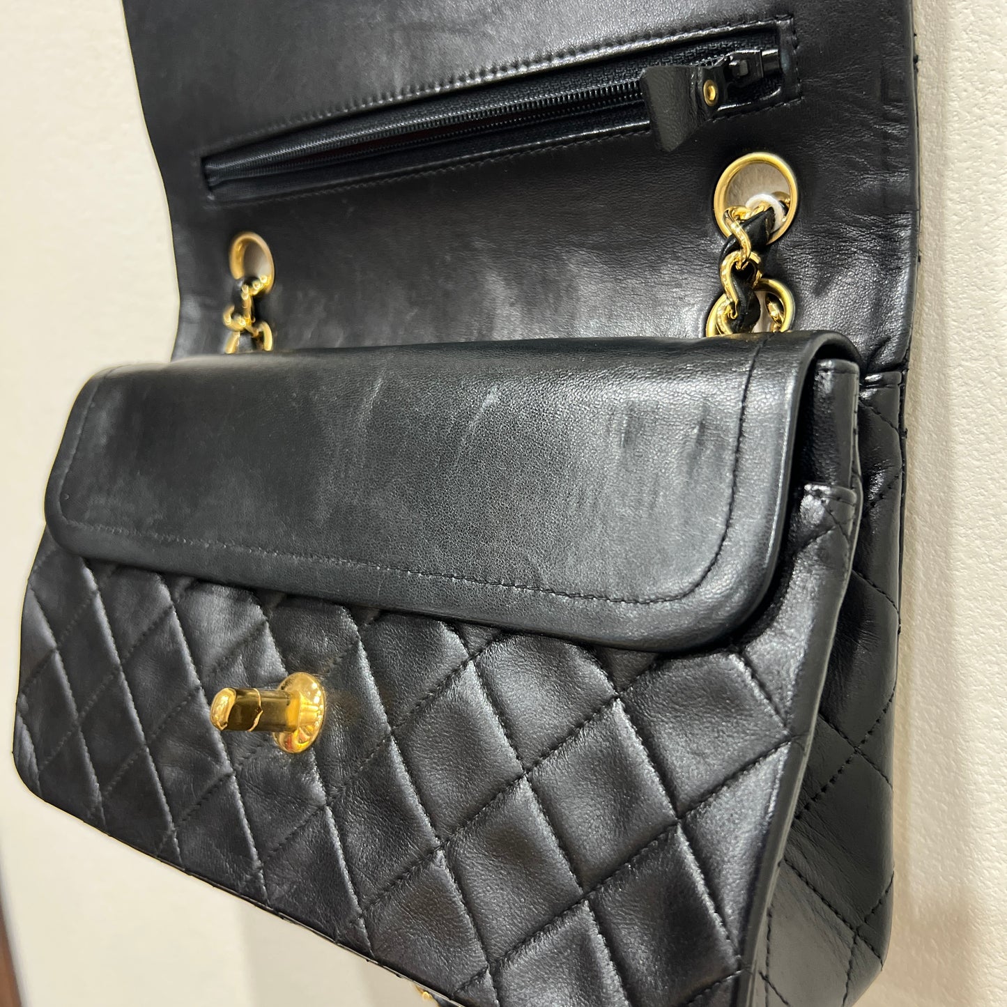 CHANEL Classic Double Flap 24k Gold 23cm