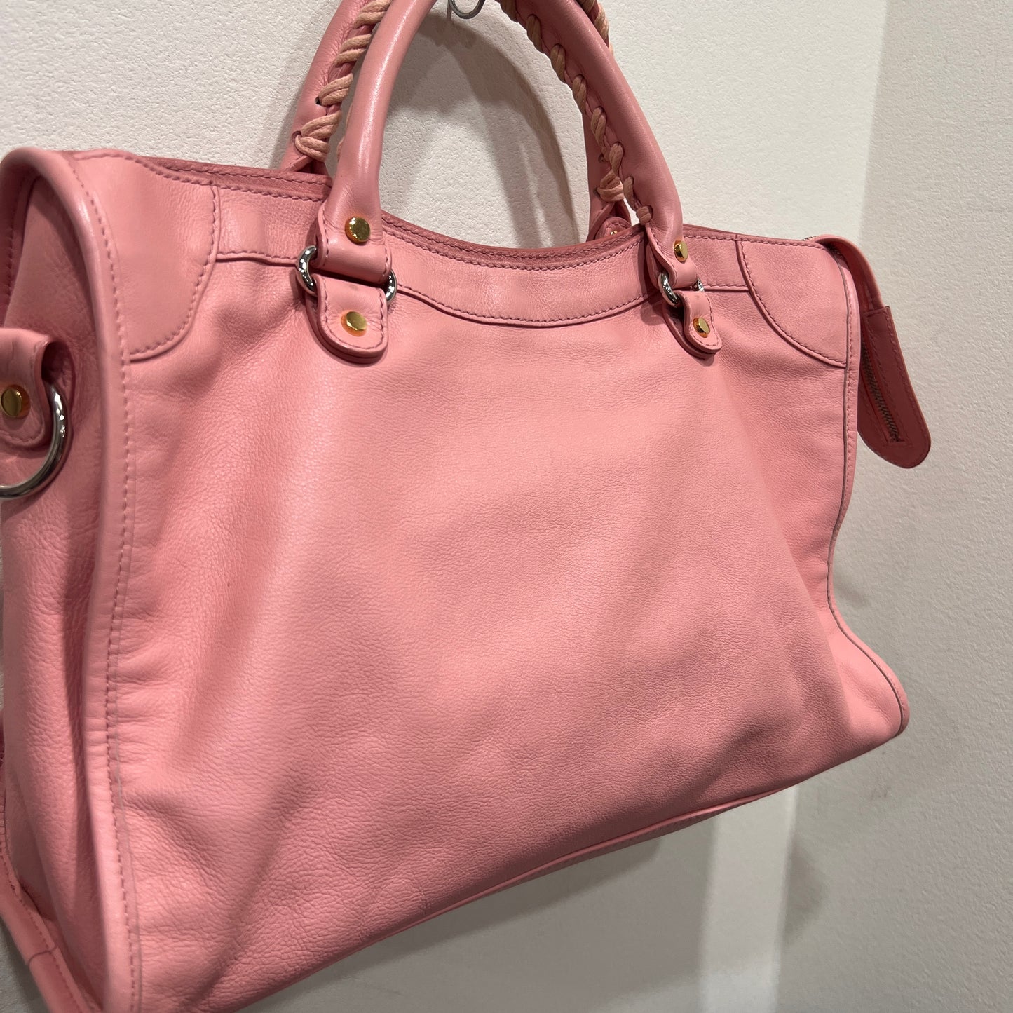 BALENCIAGA City Bag Baby Pink