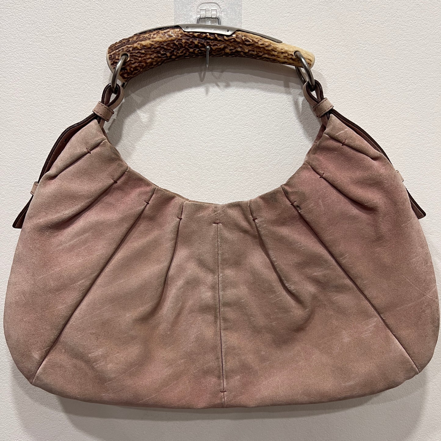 YSL Mombasa Pink Suede Leather