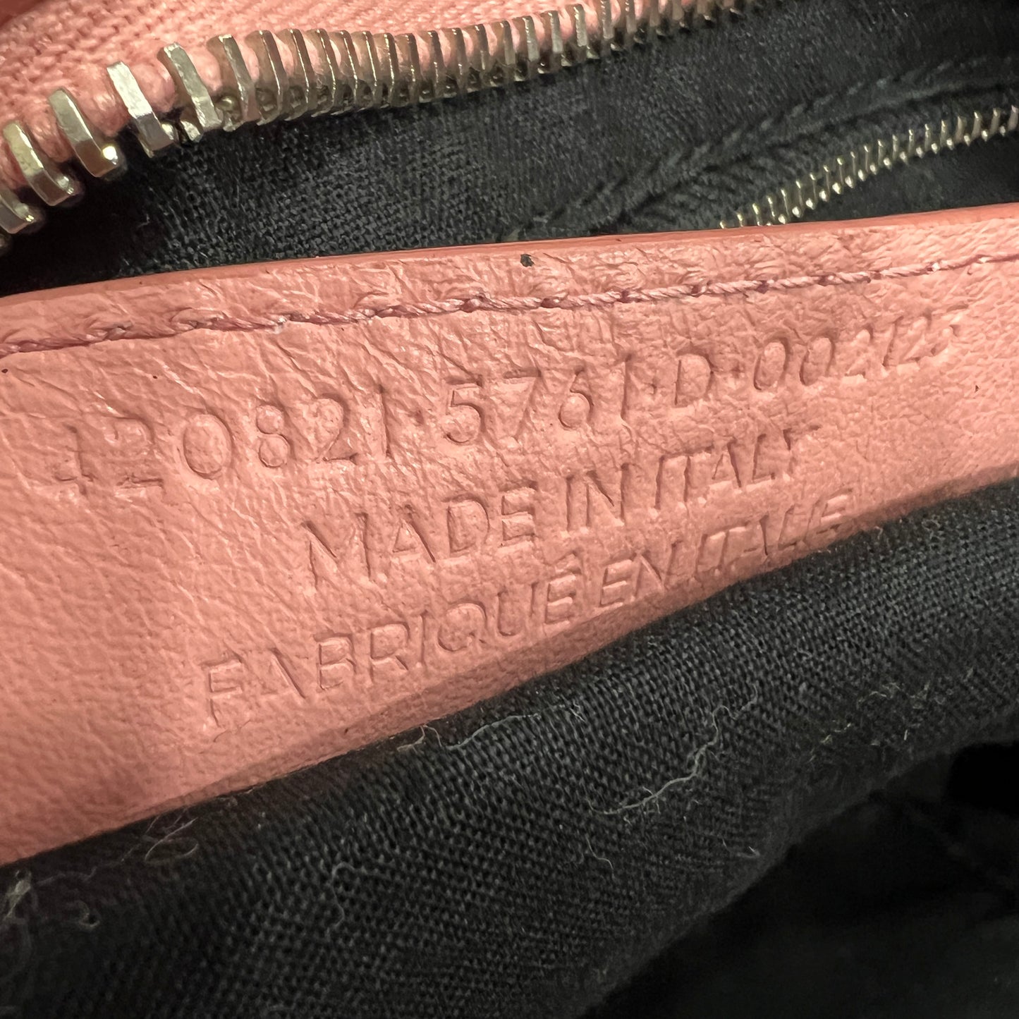 BALENCIAGA City Bag Baby Pink