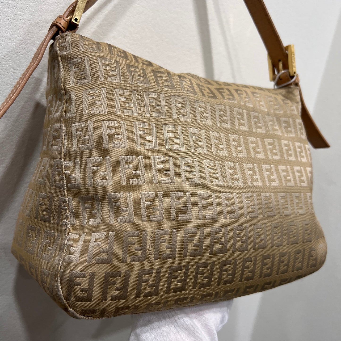 FENDI Mamma Baguette Double Flap