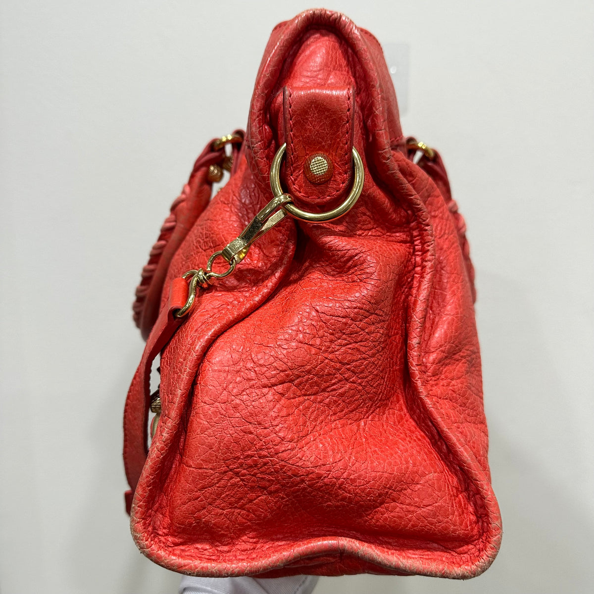 BALENCIAGA City Bag Medium Gold Hardware