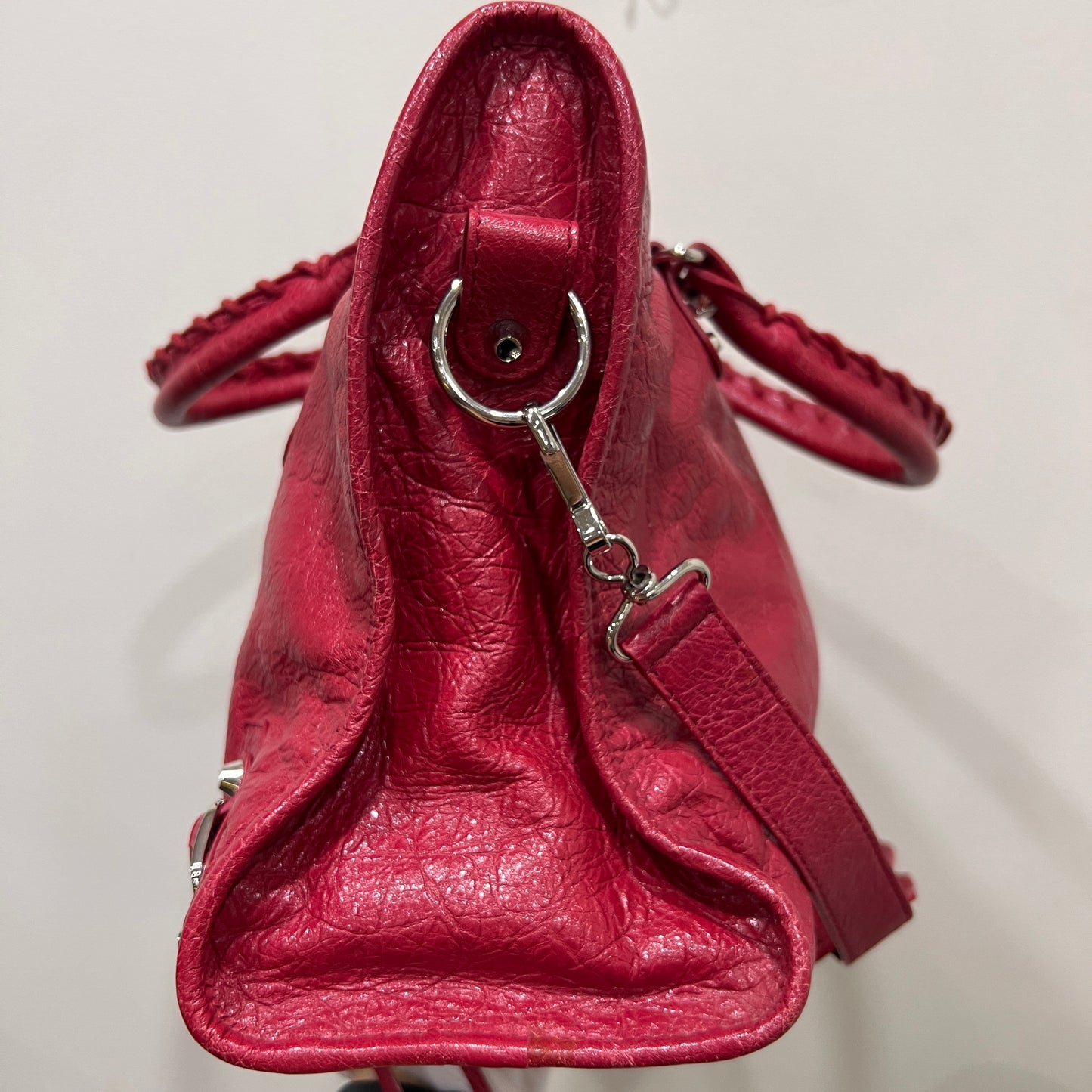 BALENCIAGA City Bag Medium Red