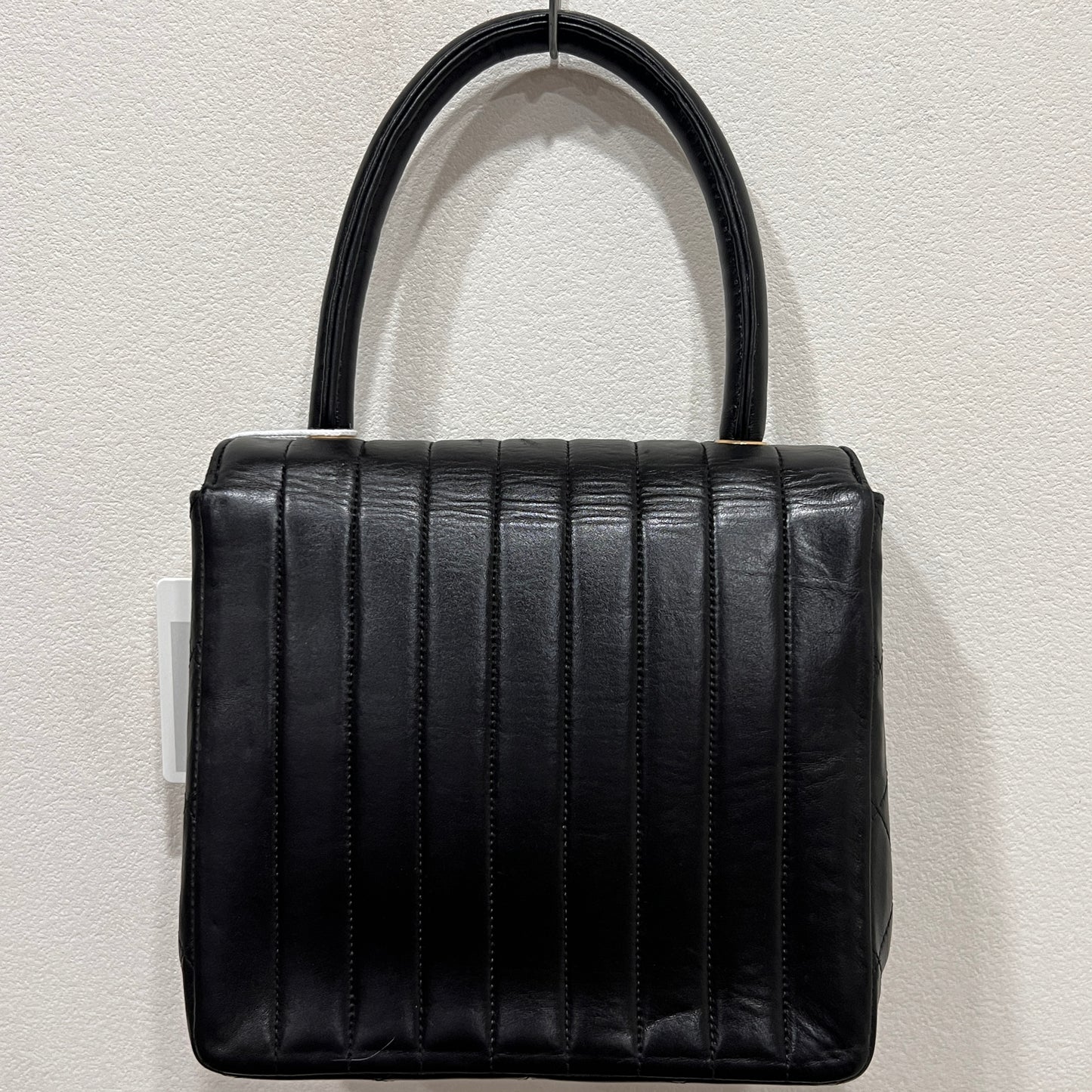CHANEL Matelassé Mademoiselle Coco Mark Lambskin Handbag