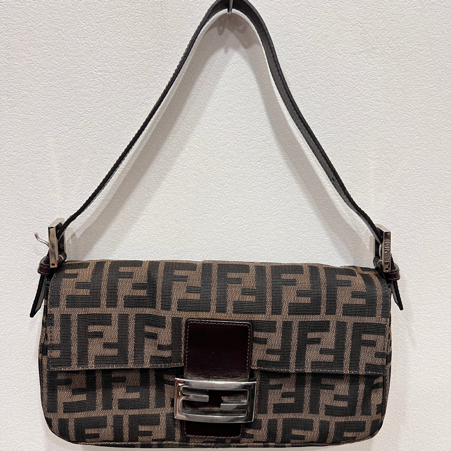 FENDI Baguette Silver Hardware