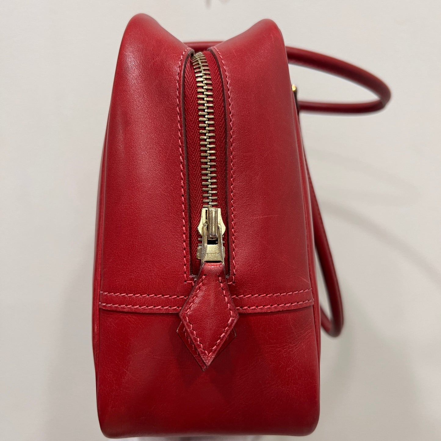 HERMES Plume Leather