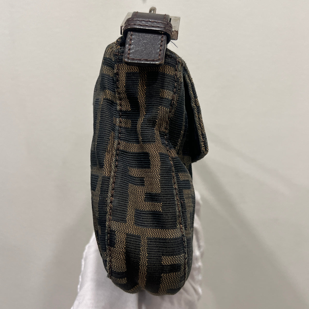 Fendi Baguette Zucca Canvas