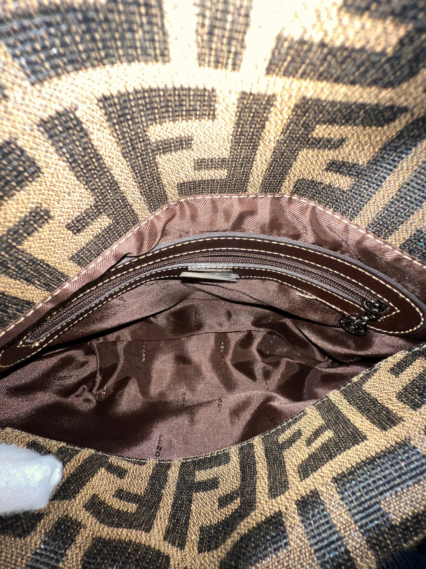 FENDI Zucca Baguette Shoulder Bag