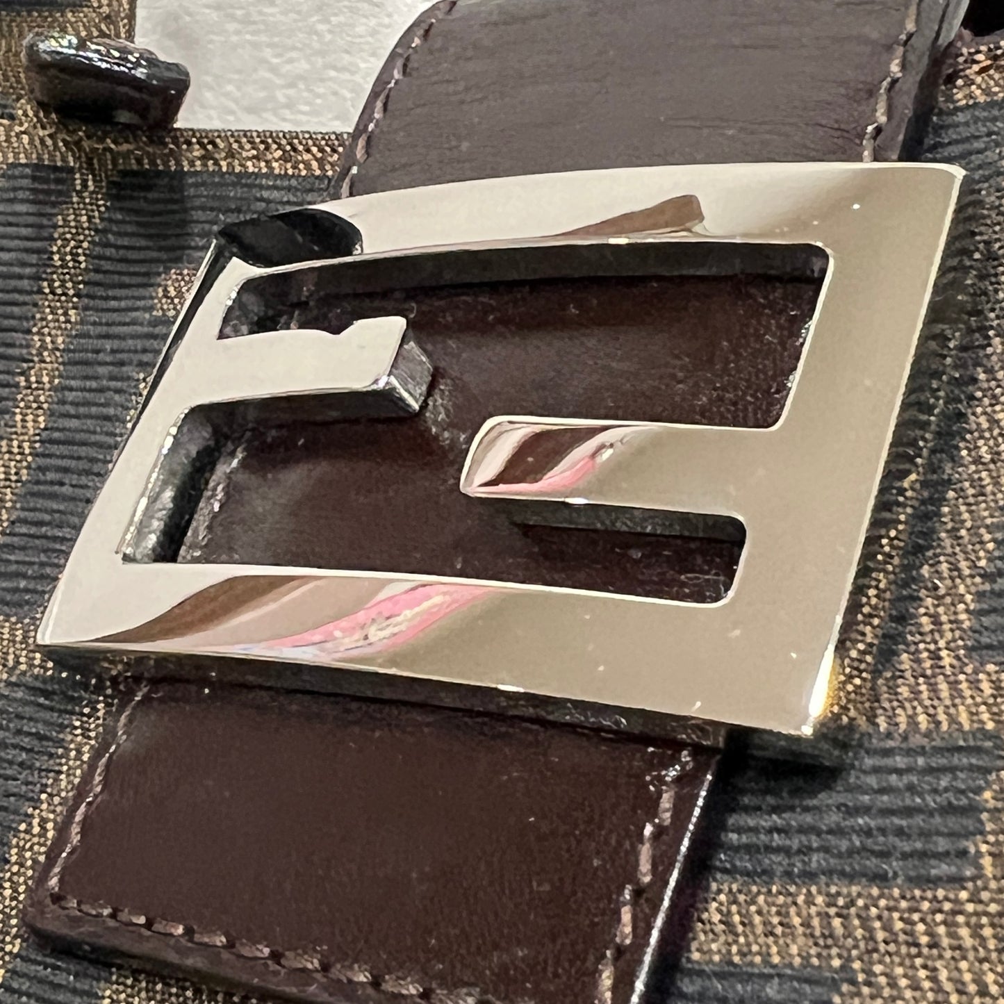 FENDI Zucca Shoulder Bag