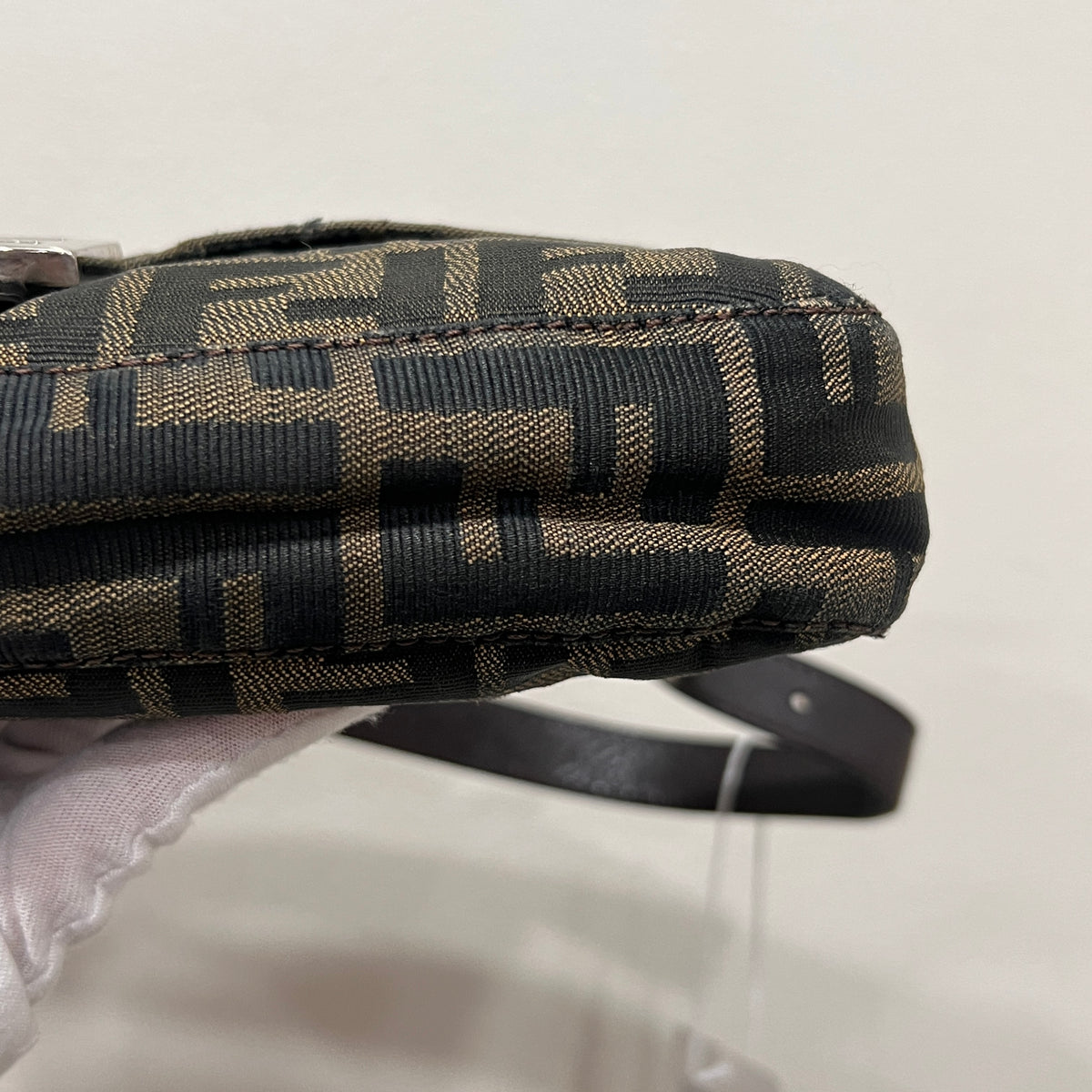Fendi Baguette Zucca Canvas