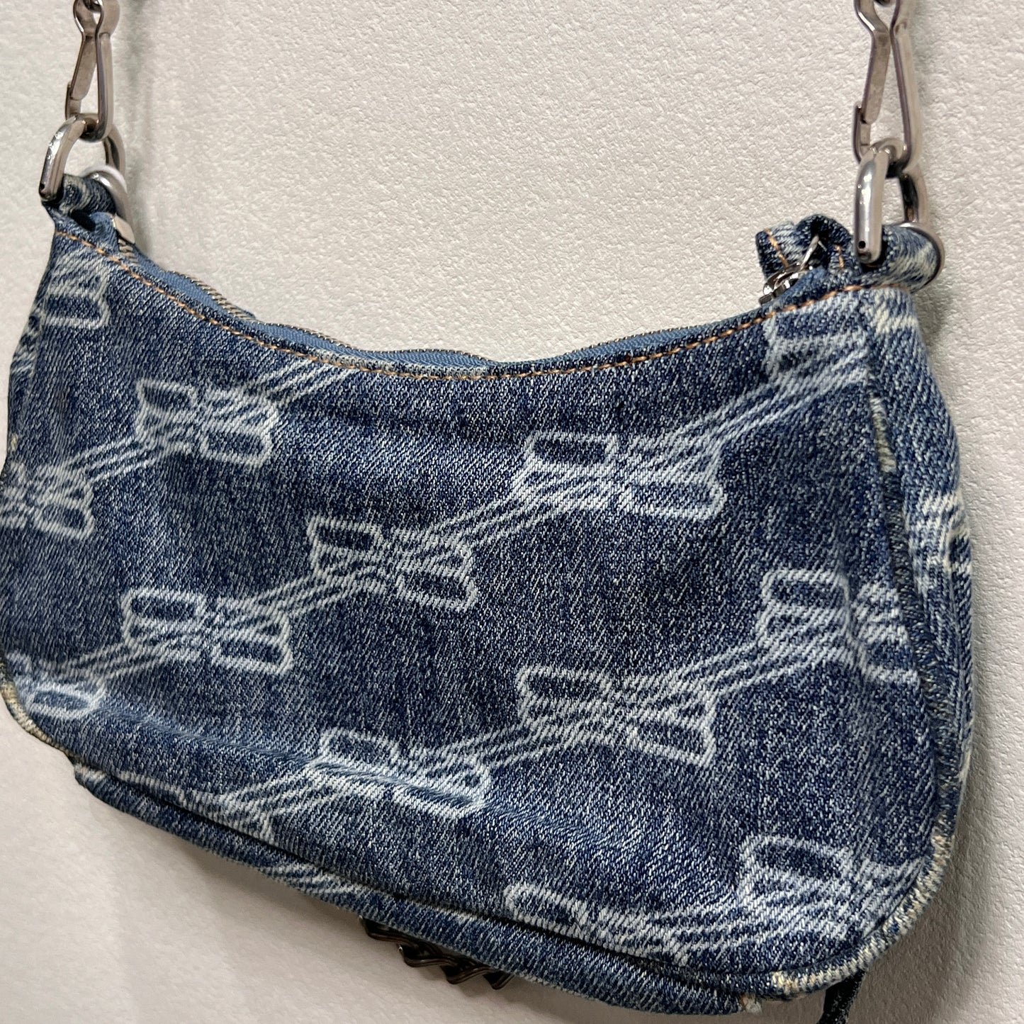 BALENCIAGA Le Cagole Mini Denim (264252)