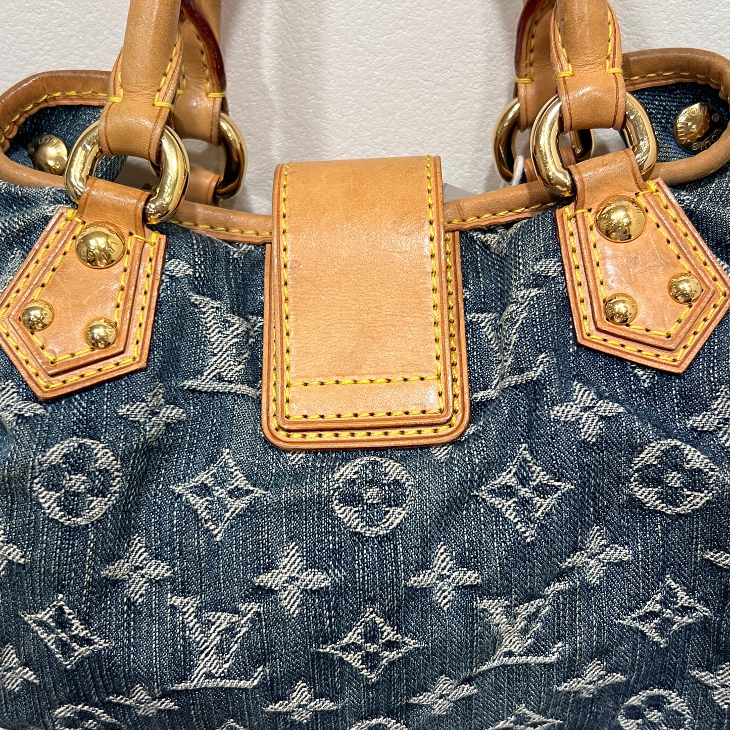 LOUIS VUITTON Denim Handbag