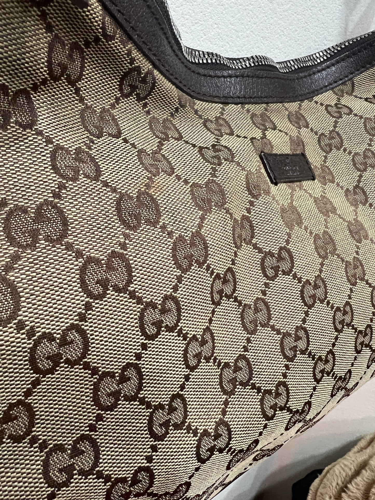 GUCCI webbing shoulder bag