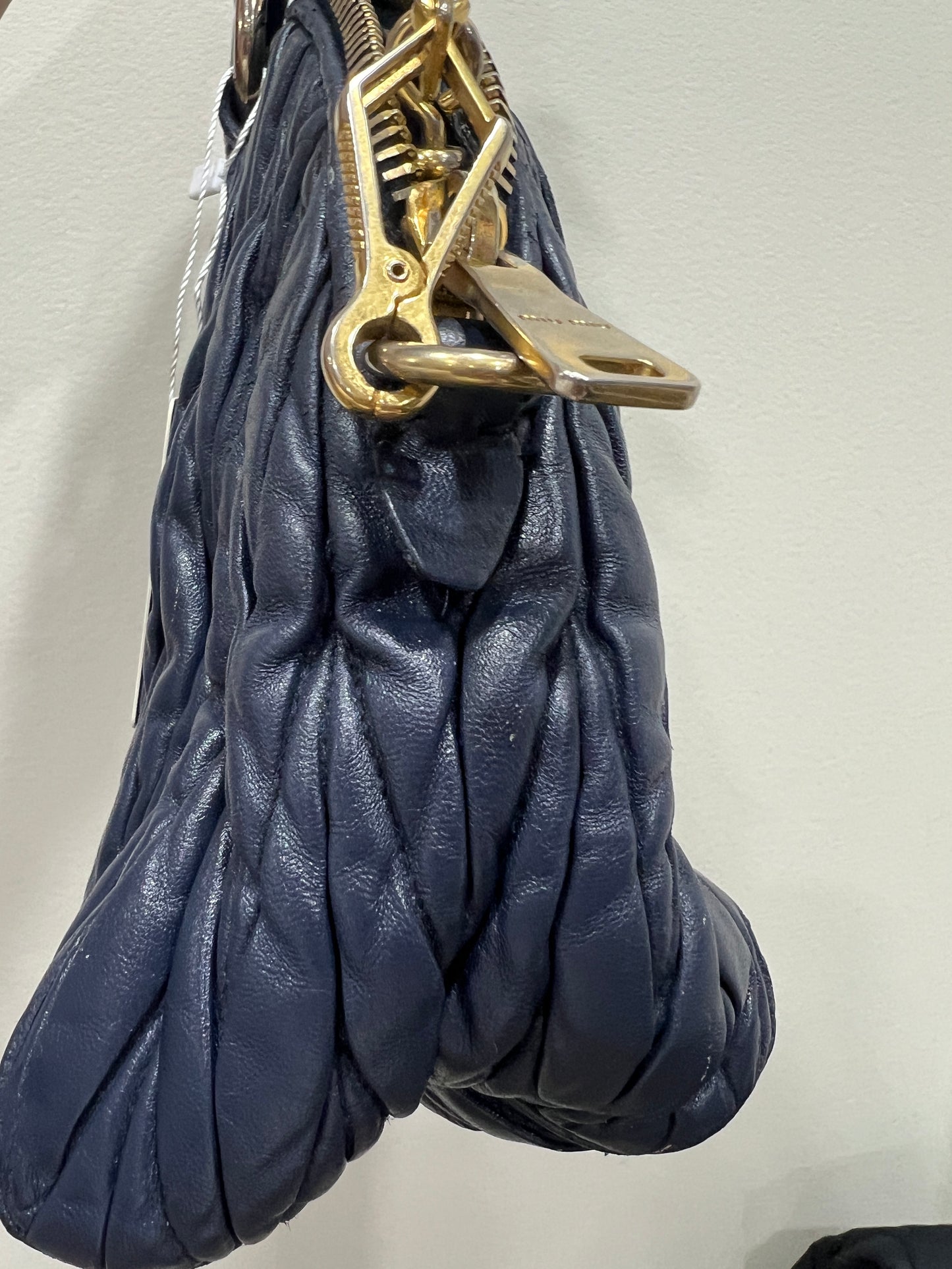 MIU MIU Matelasse Leather Handbag/Crossbody