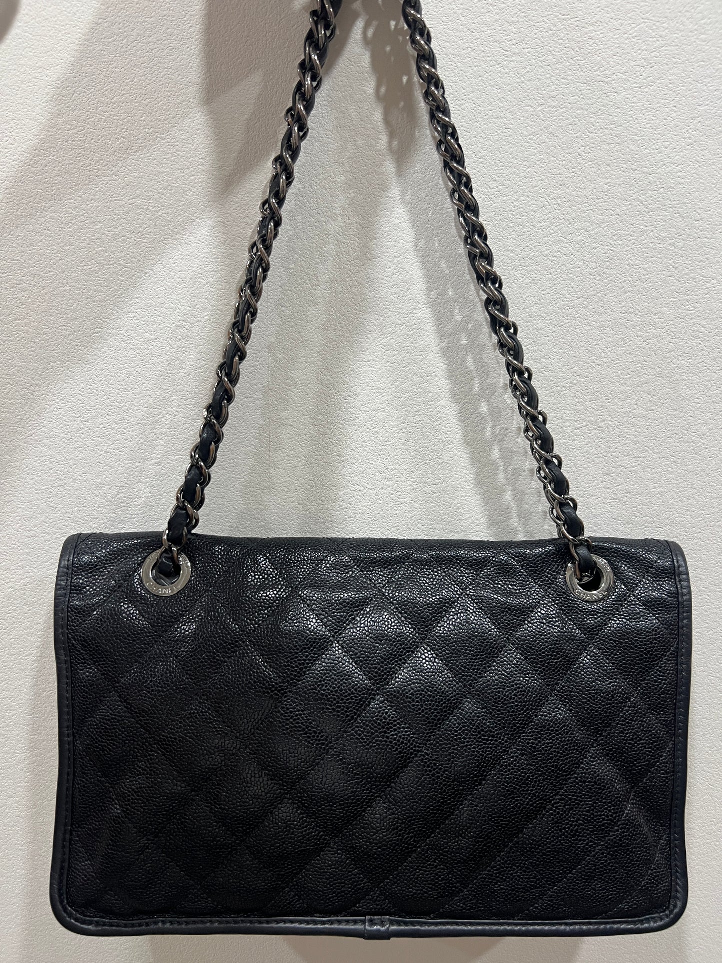 CHANEL Caviar French Riviera Flap Bag