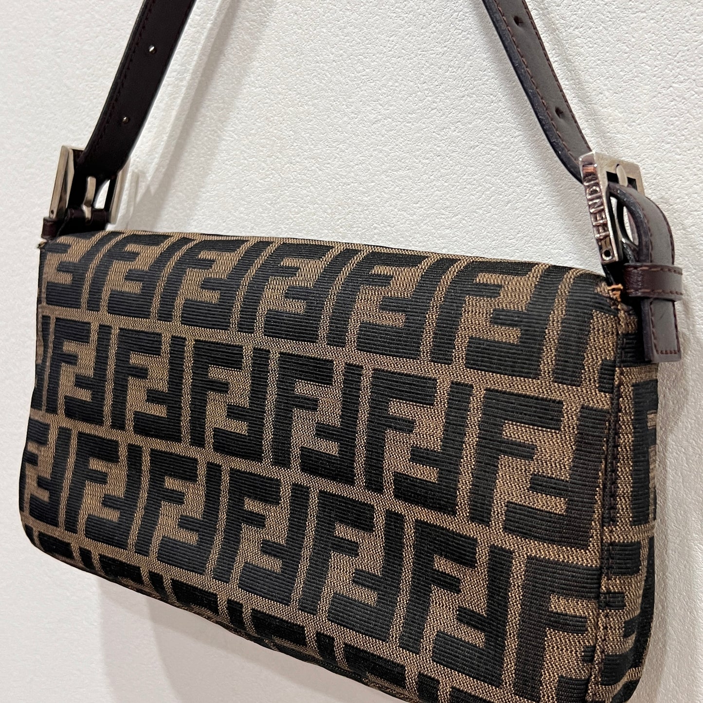 FENDI Baguette Silver Hardware