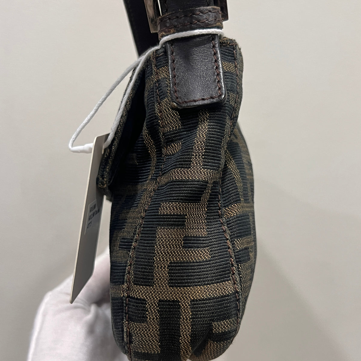 Fendi Baguette Zucca Canvas