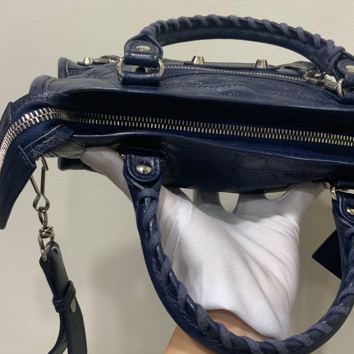BALENCIAGA City Bag Mini with Long Strap