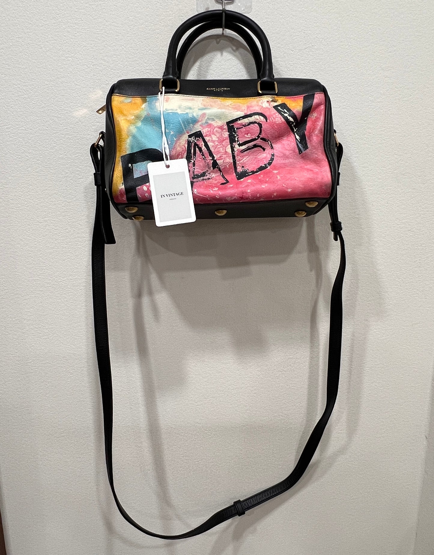 YSL Calfskin Classic Baby Small Duffle