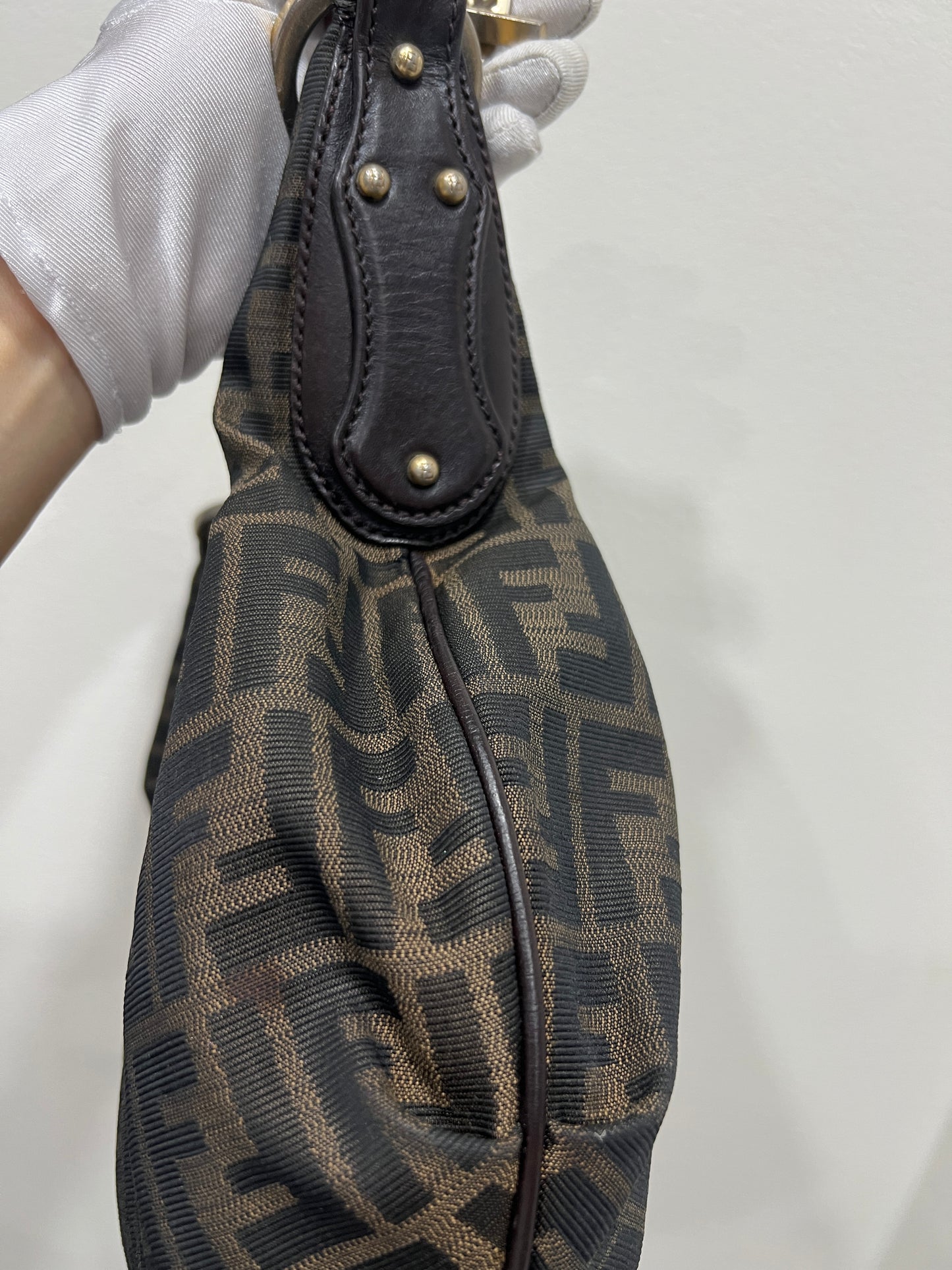 FENDI Croissant Chain Shoulder Bag