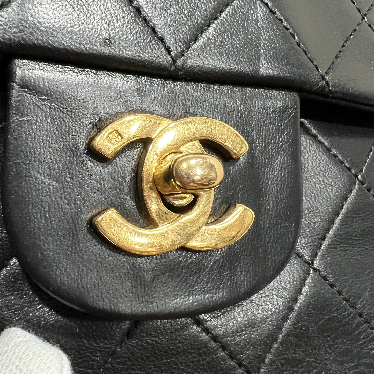 CHANEL DOUBLE FLAP 24K GOLD