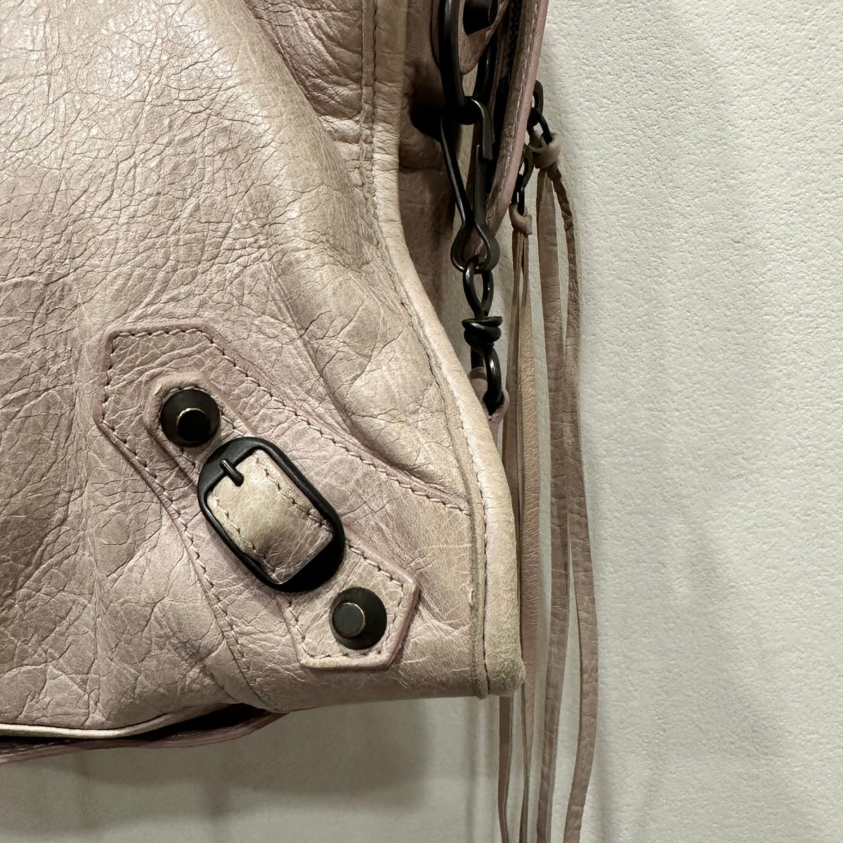 BALENCIAGA City Bag Medium Pale Pink