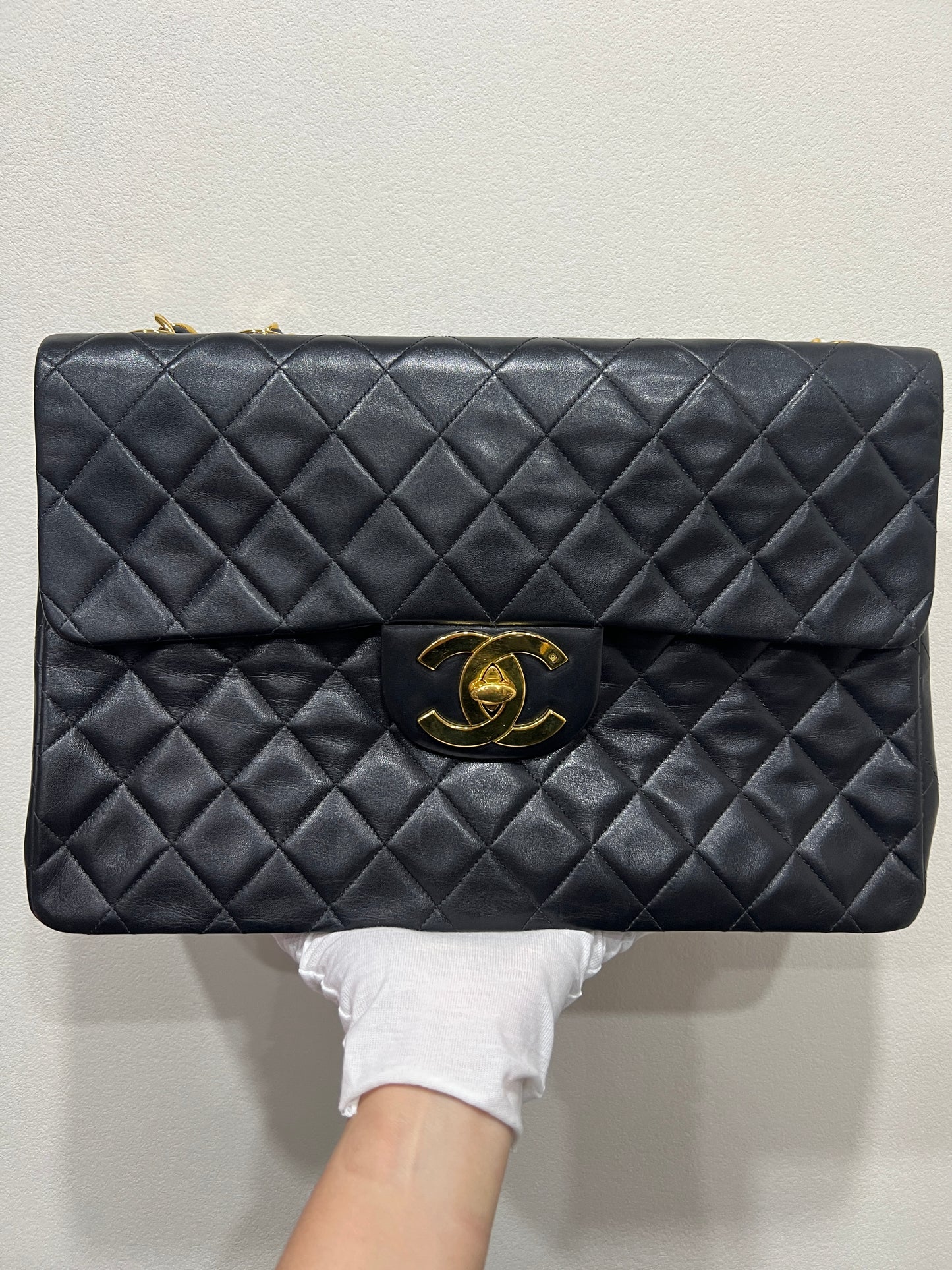CHANEL Classic Jumbo 35 24K gold