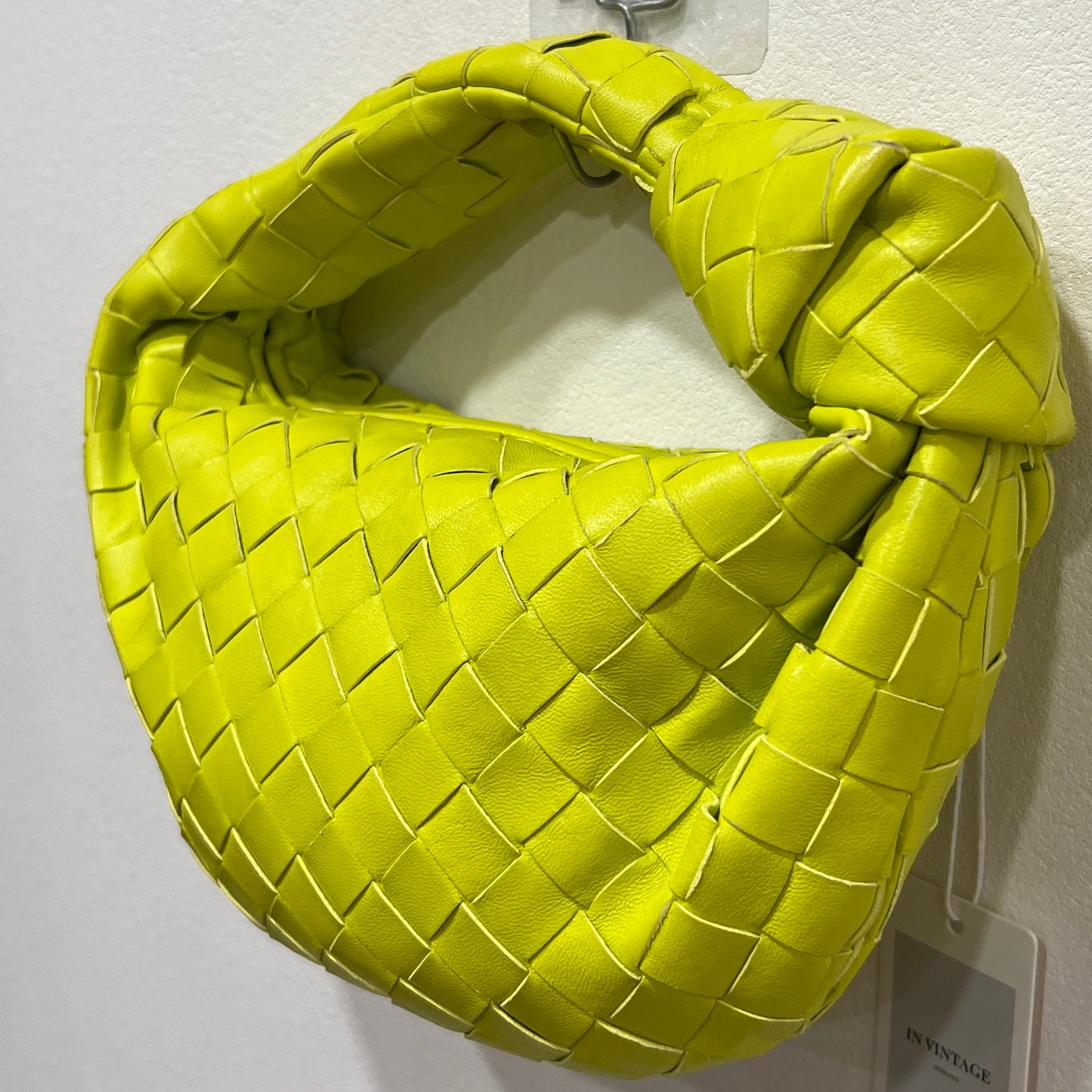 BOTTEGA VENETA Mini Jodie Neon Green