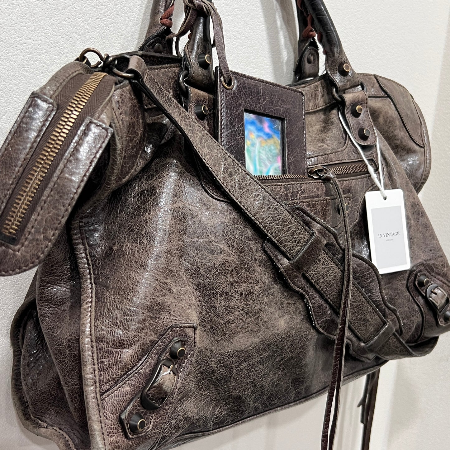 BALENCIAGA City Bag Brown