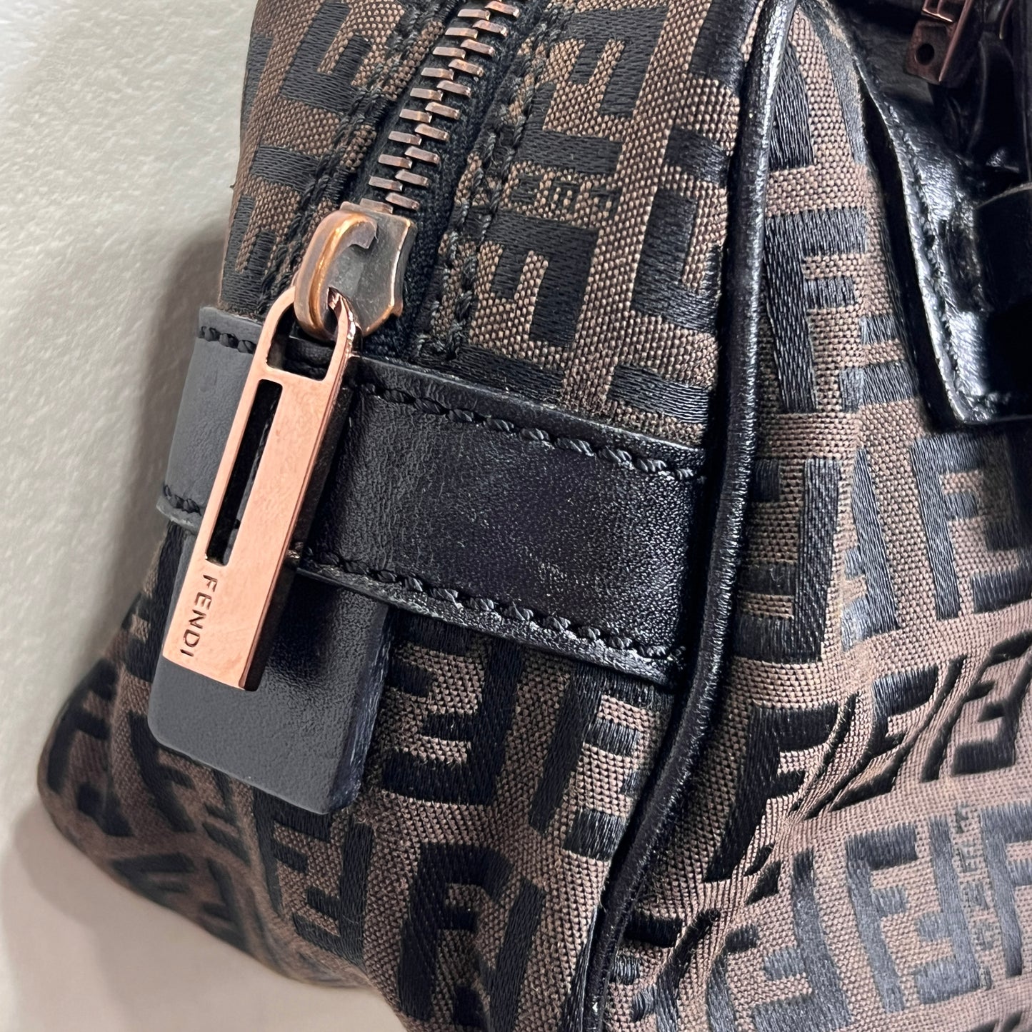 FENDI Zuccino Shoulder Bag