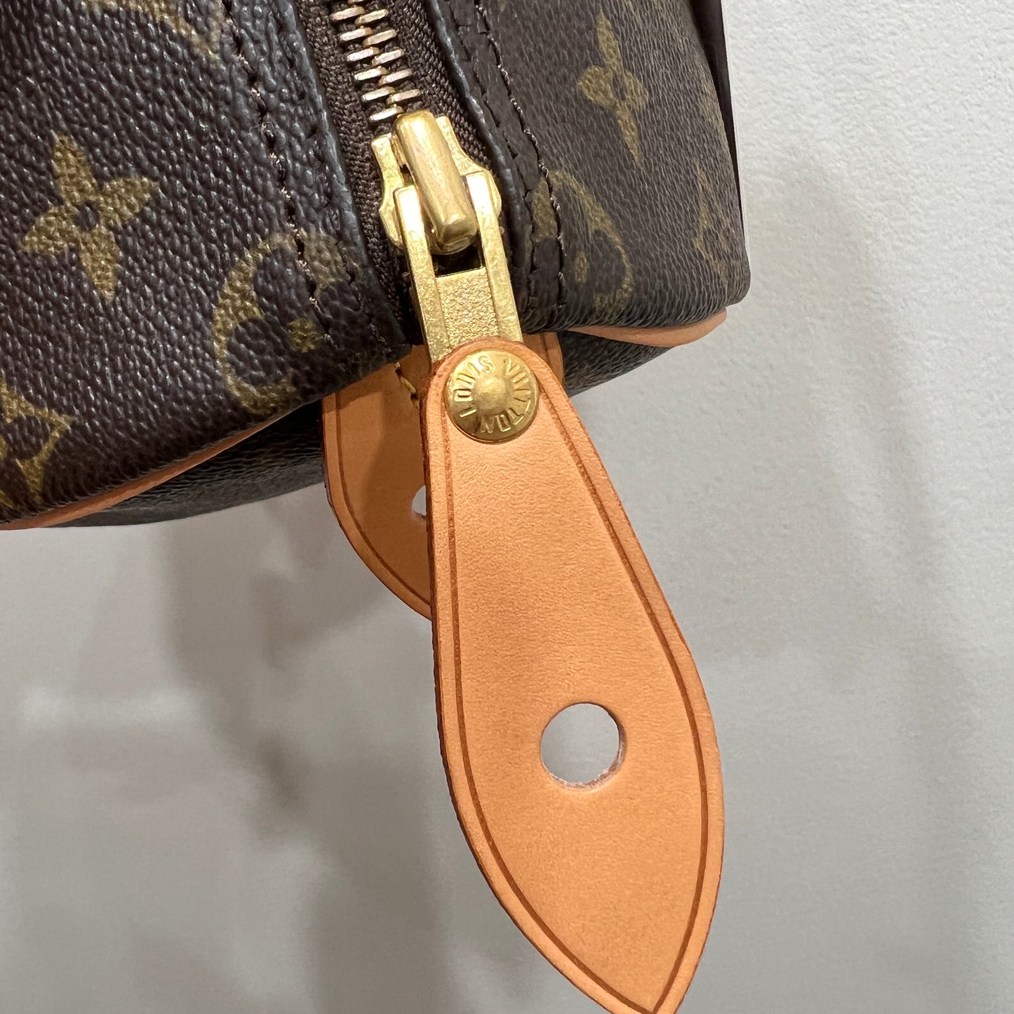 LOUIS VUITTON Speedy 25 (Vachetta Replaced!)