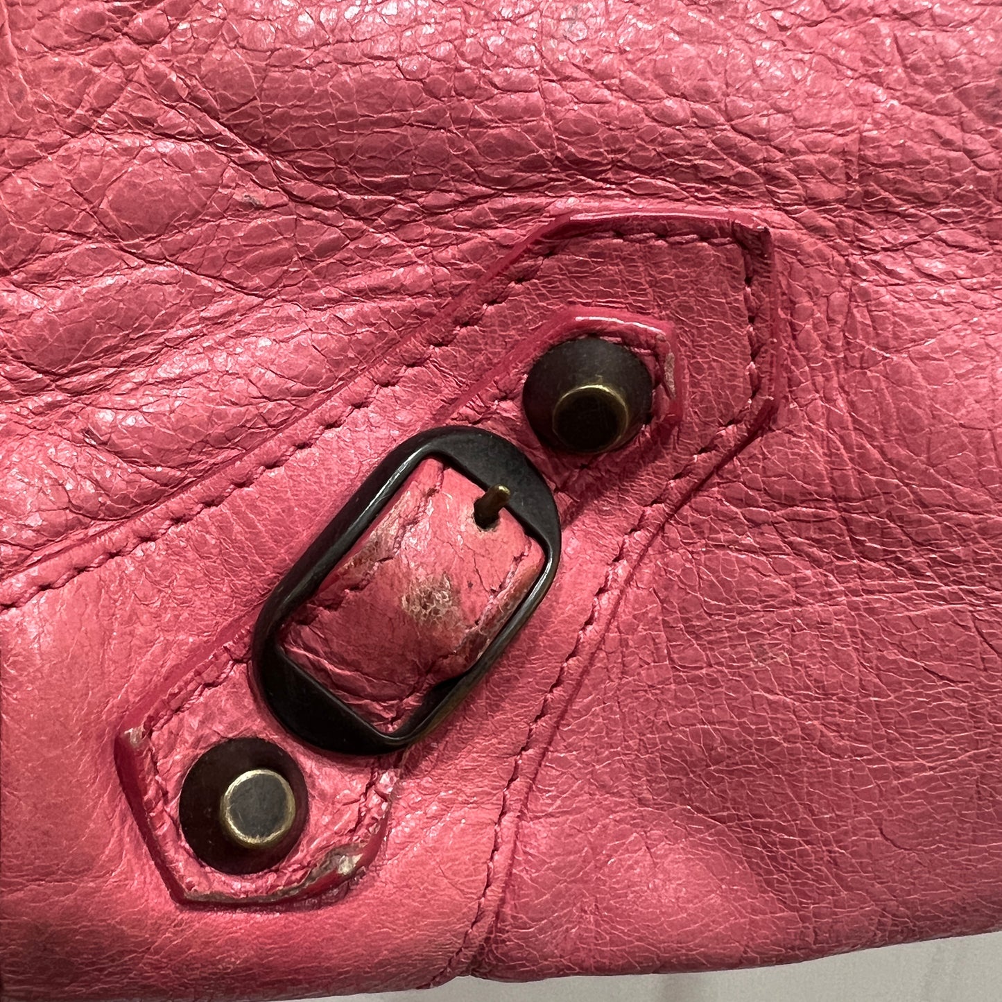 BALENCIAGA Pink City Bag