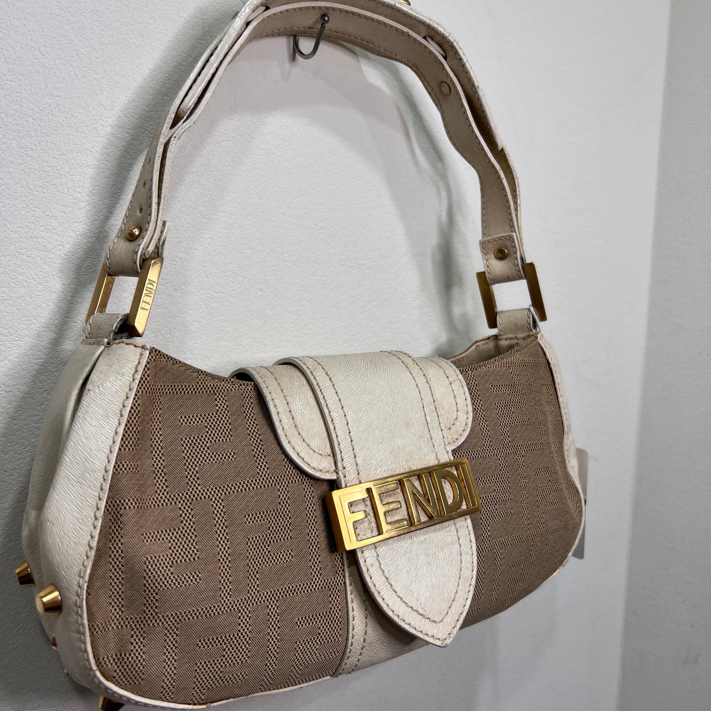 FENDI Monogram Shoulder Bag